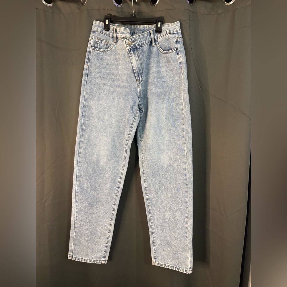 Classic Light Wash Denim Jeans Y2K, NWOT